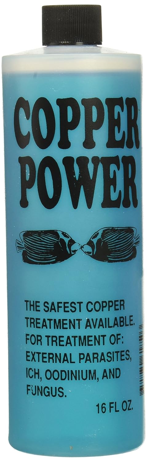 (Imported) Copper Power - Best Medicine for ICH and Marine velvet (453 ml)