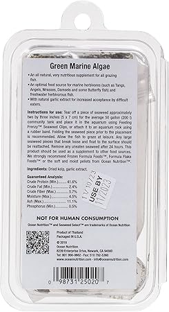 Ocean Nutrition Green Marine Algae Seaweed Sheets