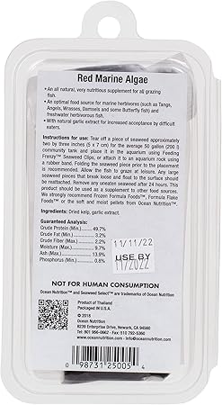 Ocean Nutrition Red Marine Algae Seaweed Sheets