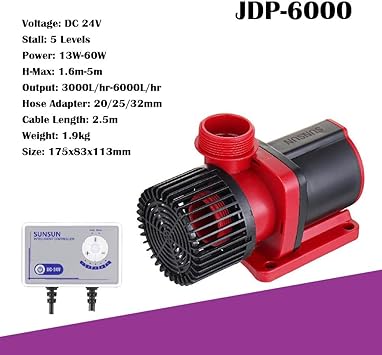 Sunsun JDP-6000 Controllable DC Variable Water Pump with Controller