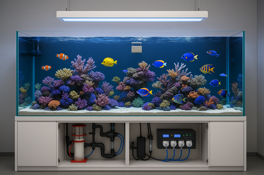 6x2x2 feet Zero Maintenance Marine Tank Setup