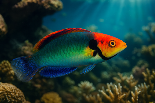 Black-Gill/Solar Fairy Wrasse