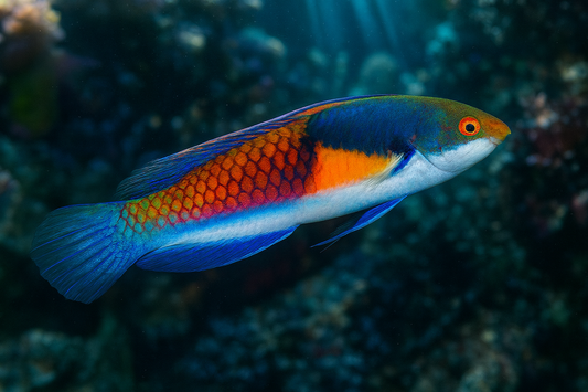 Blue-Sided Fairy Wrasse