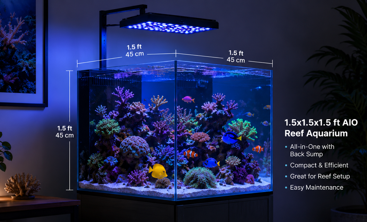 1.5x1.5x1.5 AIO Maintenance Tank Full Setup