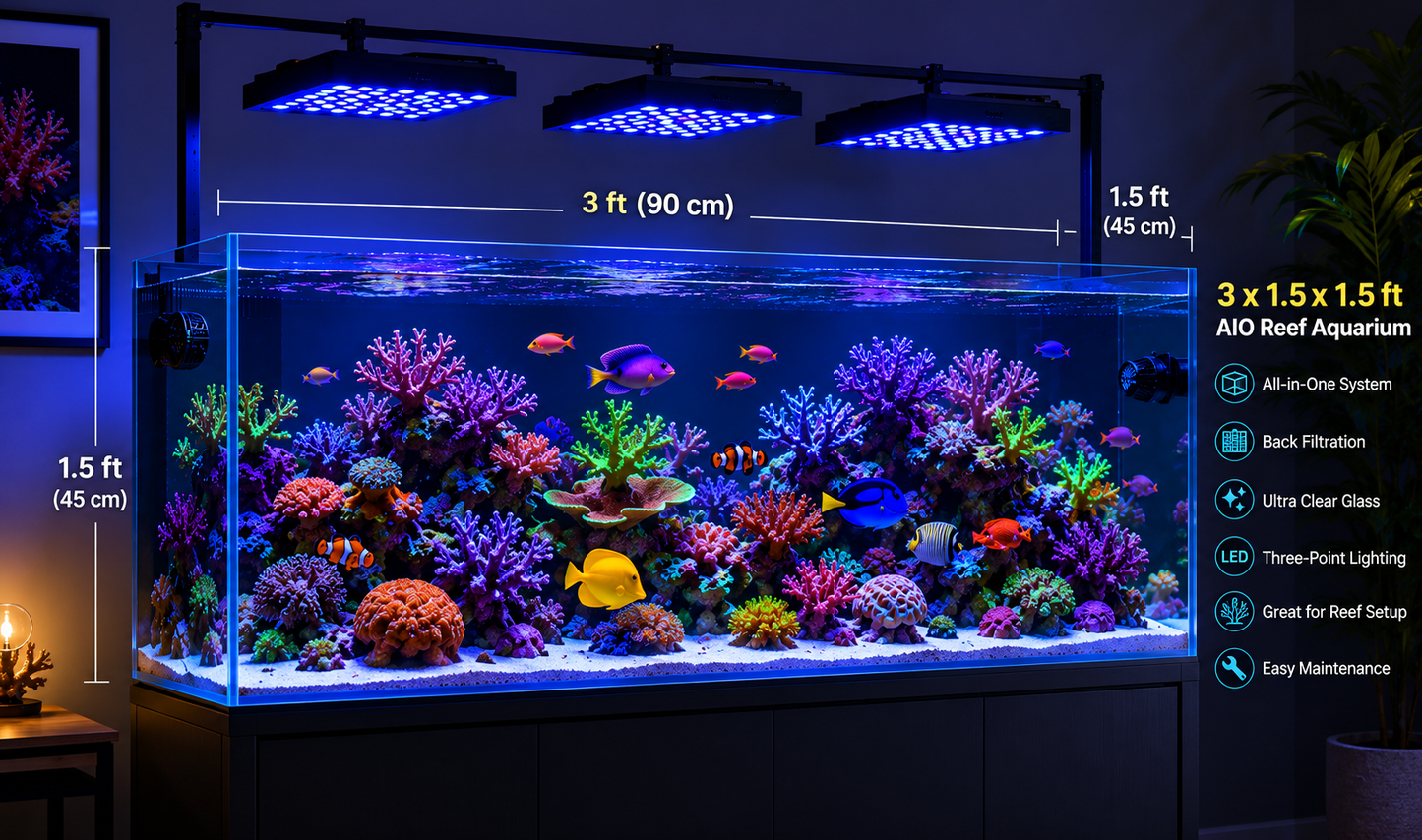 3x1.5x1.5 AIO Maintenance Tank Full Setup