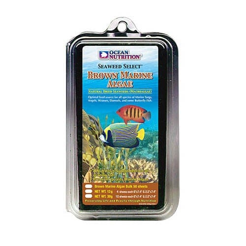 Ocean Nutrition Brown Marine Algae Seaweed Sheets – Chennai Marine Aquarium