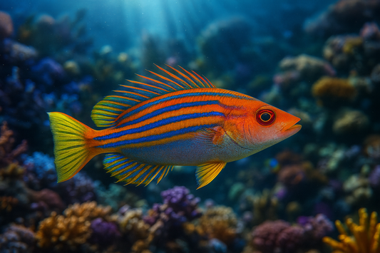 Six Stripe Wrasse