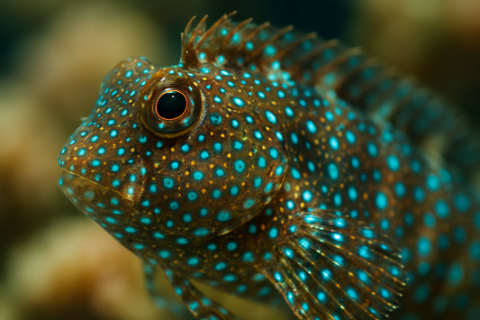 close up shot of Jewelled Rockskipper